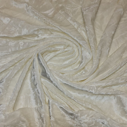 Premium Marble Crushed Velvet Fabric – 58" Wide Solid Colours Medium Weight Stretch Material