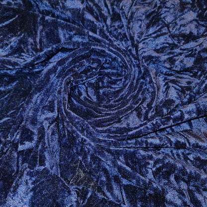 Premium Marble Crushed Velvet Fabric – 58" Wide Solid Colours Medium Weight Stretch Material