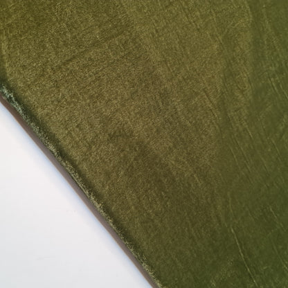 Luxury Three Crown Velvet Fabric (Micro 5000 & 9000) – 44" Wide Plain Solid Colours Non-Stretch Triple Velvet for Dress & Craft