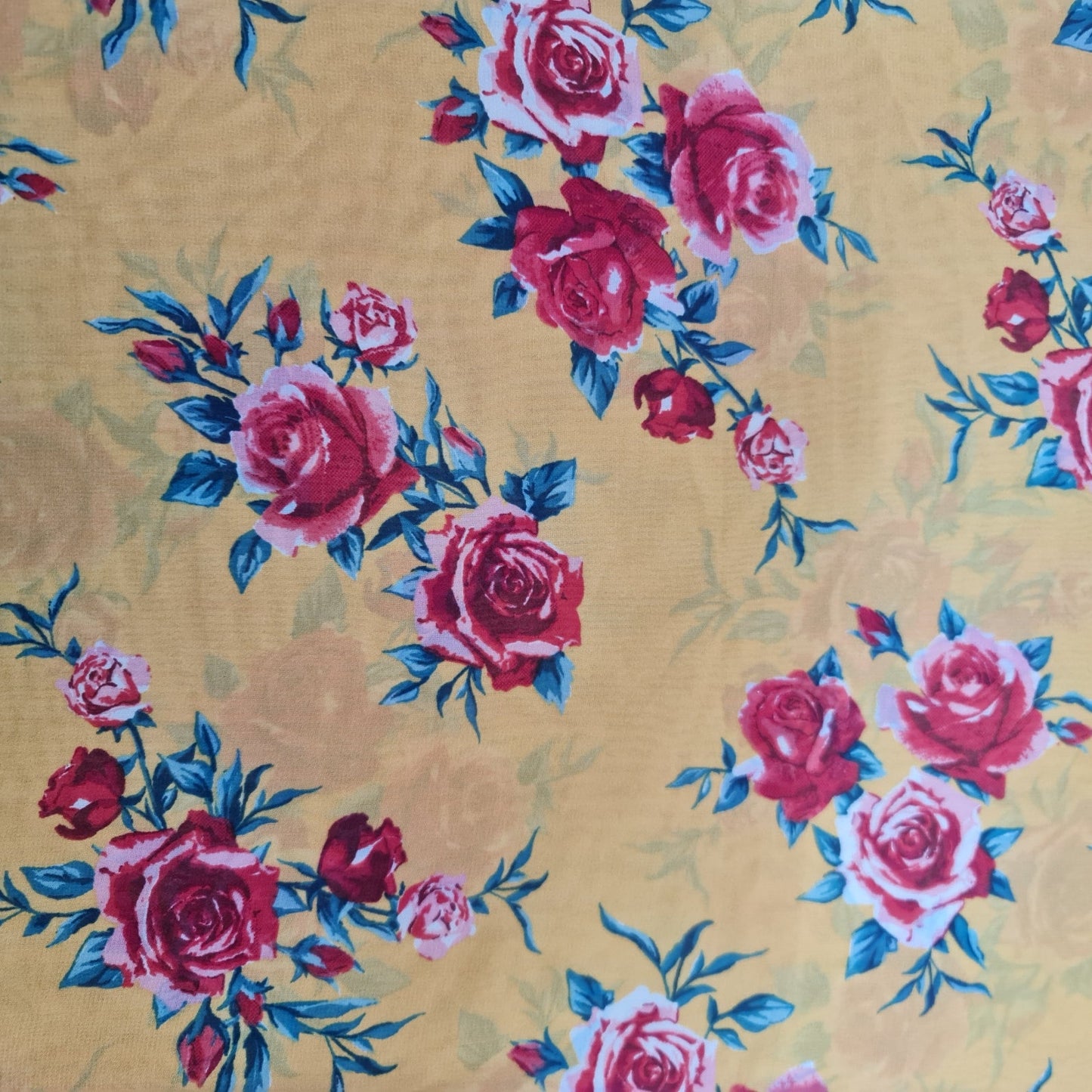 Floral, Polka, Animal & Paisley Printed Fabric – 58" Wide Georgette, Chiffon & Crepe Dress Material