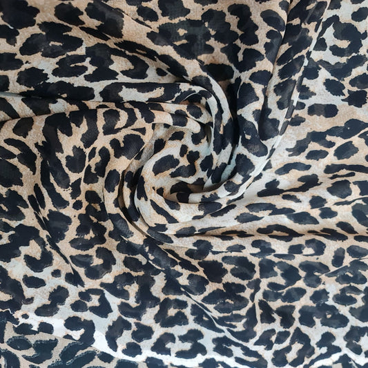 Floral, Polka, Animal & Paisley Printed Fabric – 58" Wide Georgette, Chiffon & Crepe Dress Material