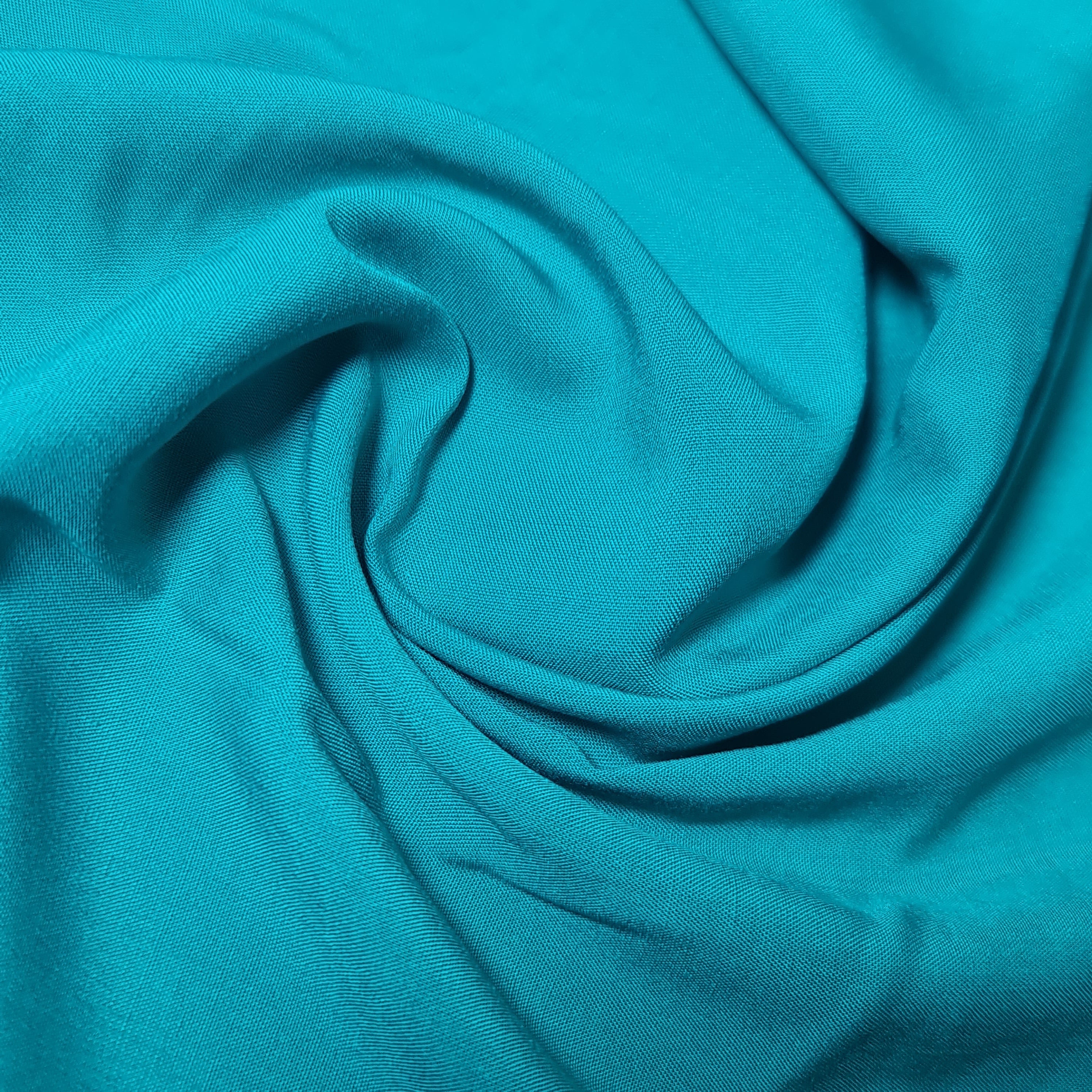 Plain Viscose Challis Fabric – Soft, Non-Stretch Dress & Craft Material, 58