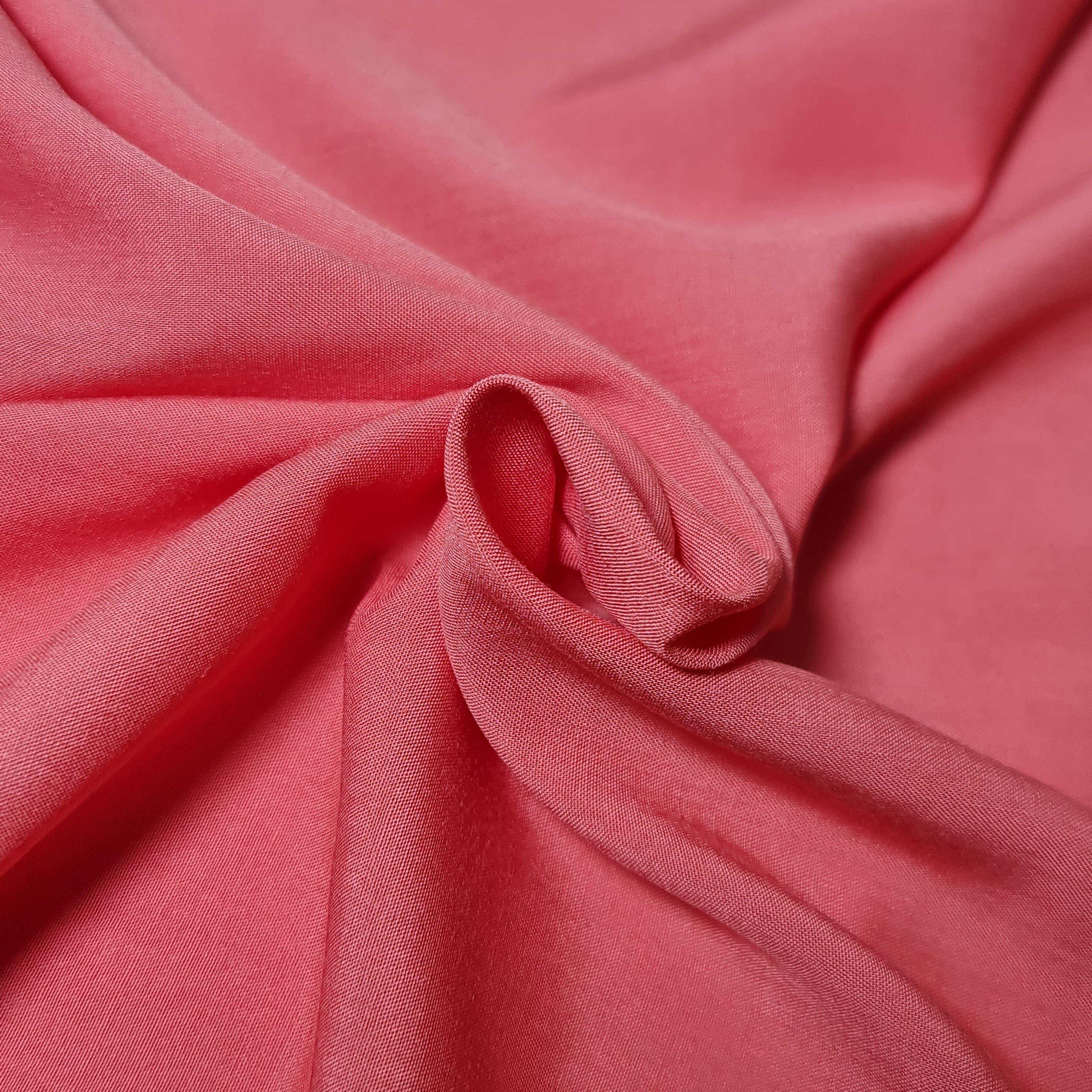 Plain Viscose Challis Fabric – Soft, Non-Stretch Dress & Craft Material, 58