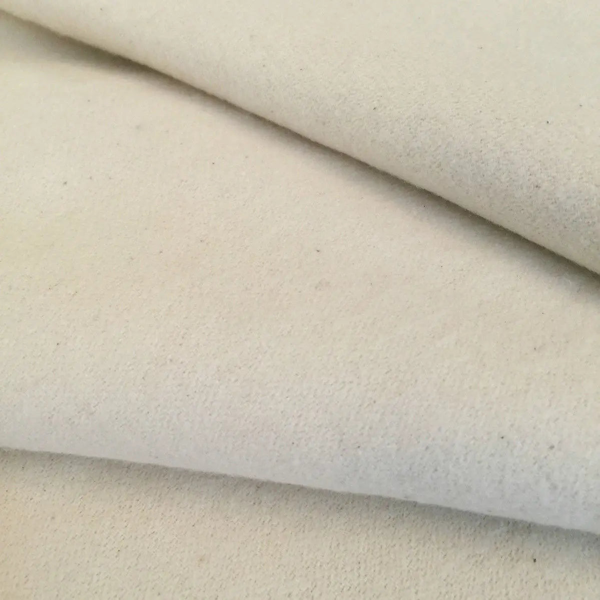 Heavy Domette Cotton Curtain Interlining 260gsm – Pre-Washed Raised Both Sides 54" (140cm) Wide | 50 Metre Roll