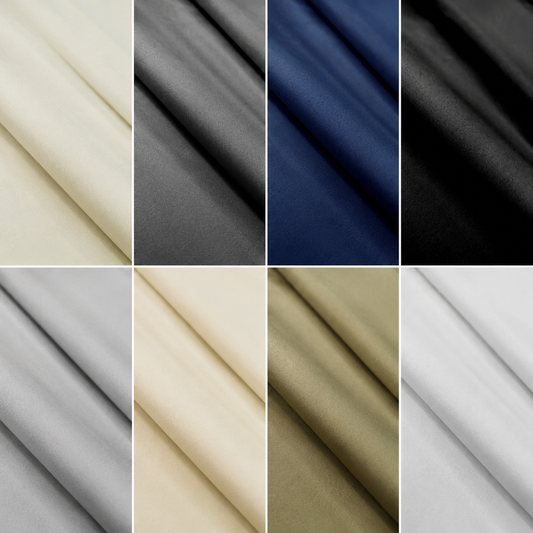 3 Pass Nightshade Blackout Lining Fabric | Supersoft Thermal 54" (140cm) Wide 430gsm Bonded Interlining – 25 Metre Roll