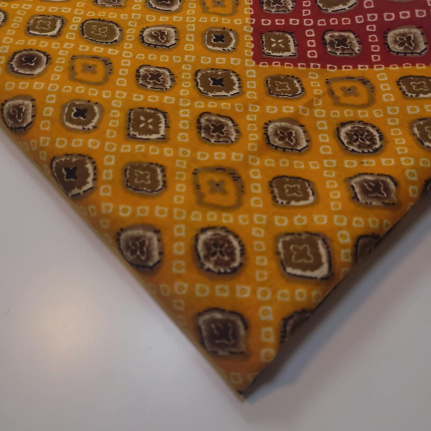 100% Cotton Indian Rajasthani Suzani Rangoli Boho Banjara Lawn Fabric | 44" (112cm) Wide Craft, Quilting & Patchwork Material – Sold by the Meter