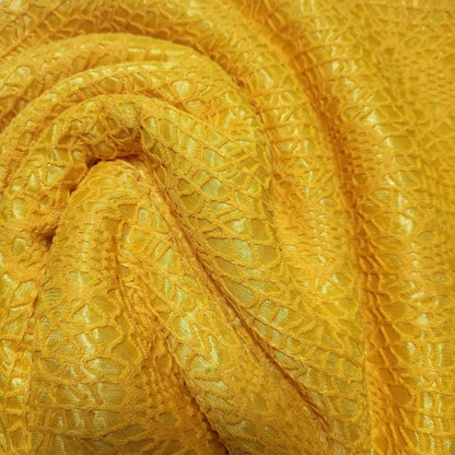 Premium Satin Bonded Lace Fabric | 58" (147cm) Wide Designer Dressmaking & Craft Material – Sold by the Metre
