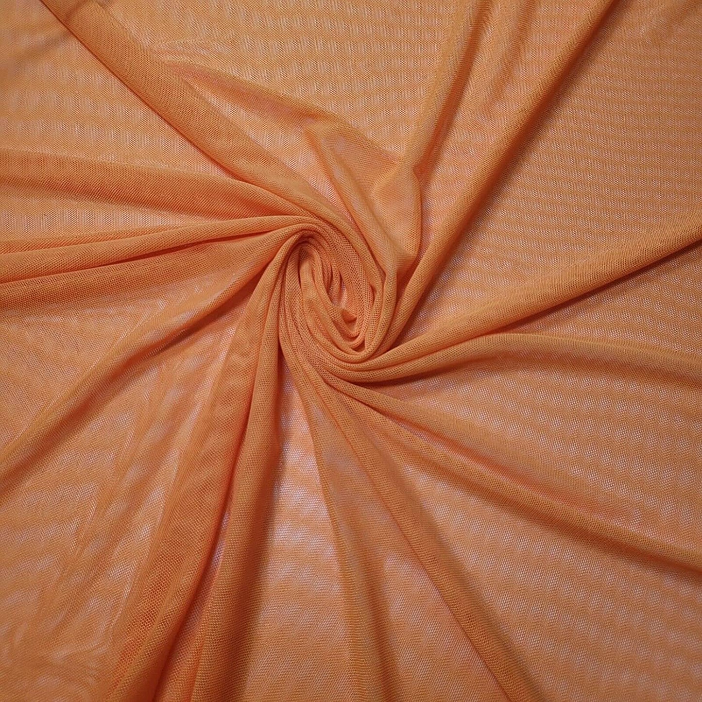 Premium Power Net Fabric | 58" (147cm) Wide 2-Way Stretch Mesh Sheer Lining & Dress Material – Sold by the Metre