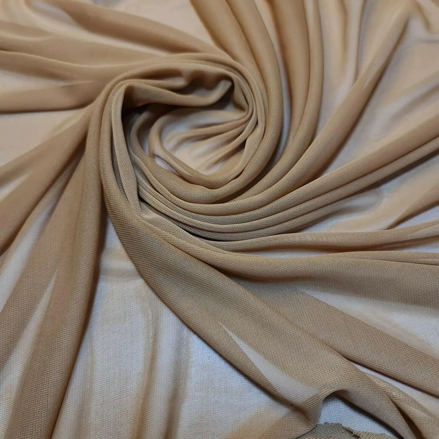 Premium Power Net Fabric | 58" (147cm) Wide 2-Way Stretch Mesh Sheer Lining & Dress Material – Sold by the Metre