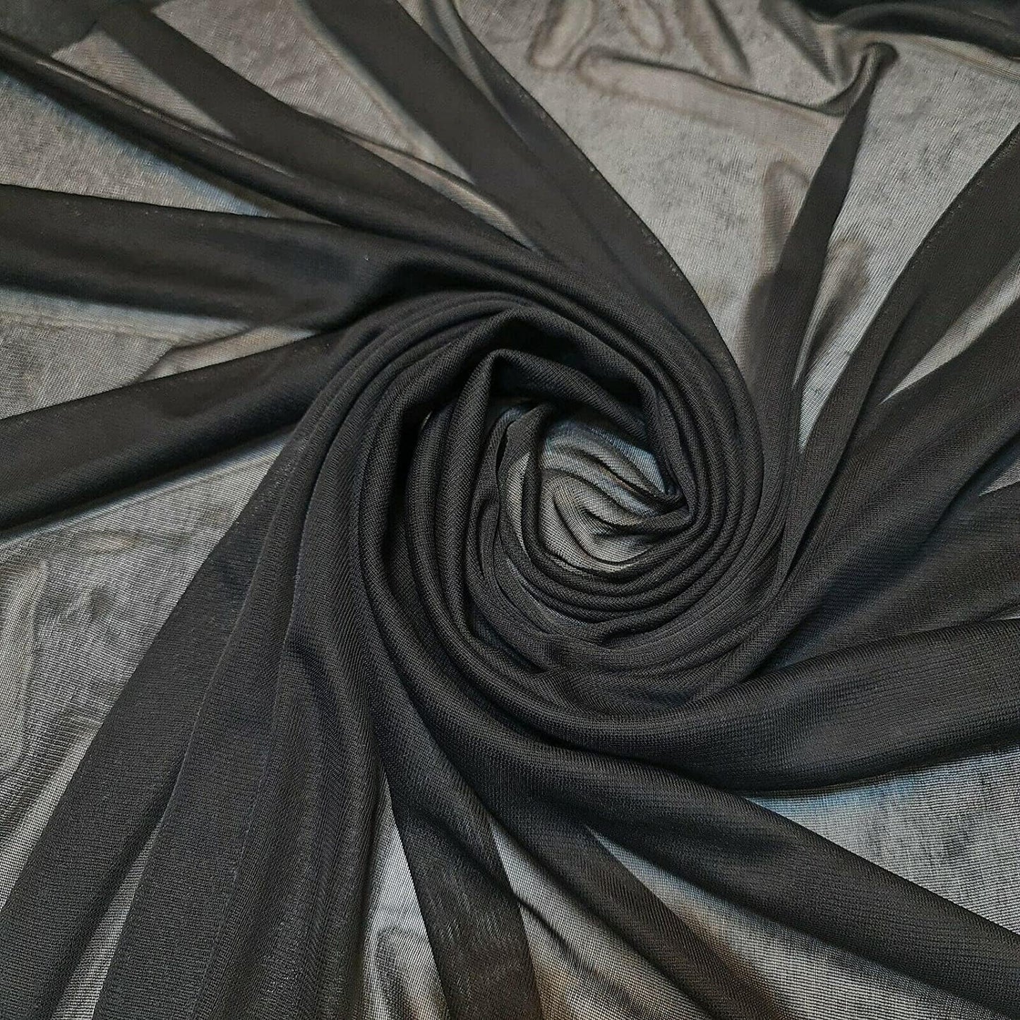 Premium Power Net Fabric | 58" (147cm) Wide 2-Way Stretch Mesh Sheer Lining & Dress Material – Sold by the Metre