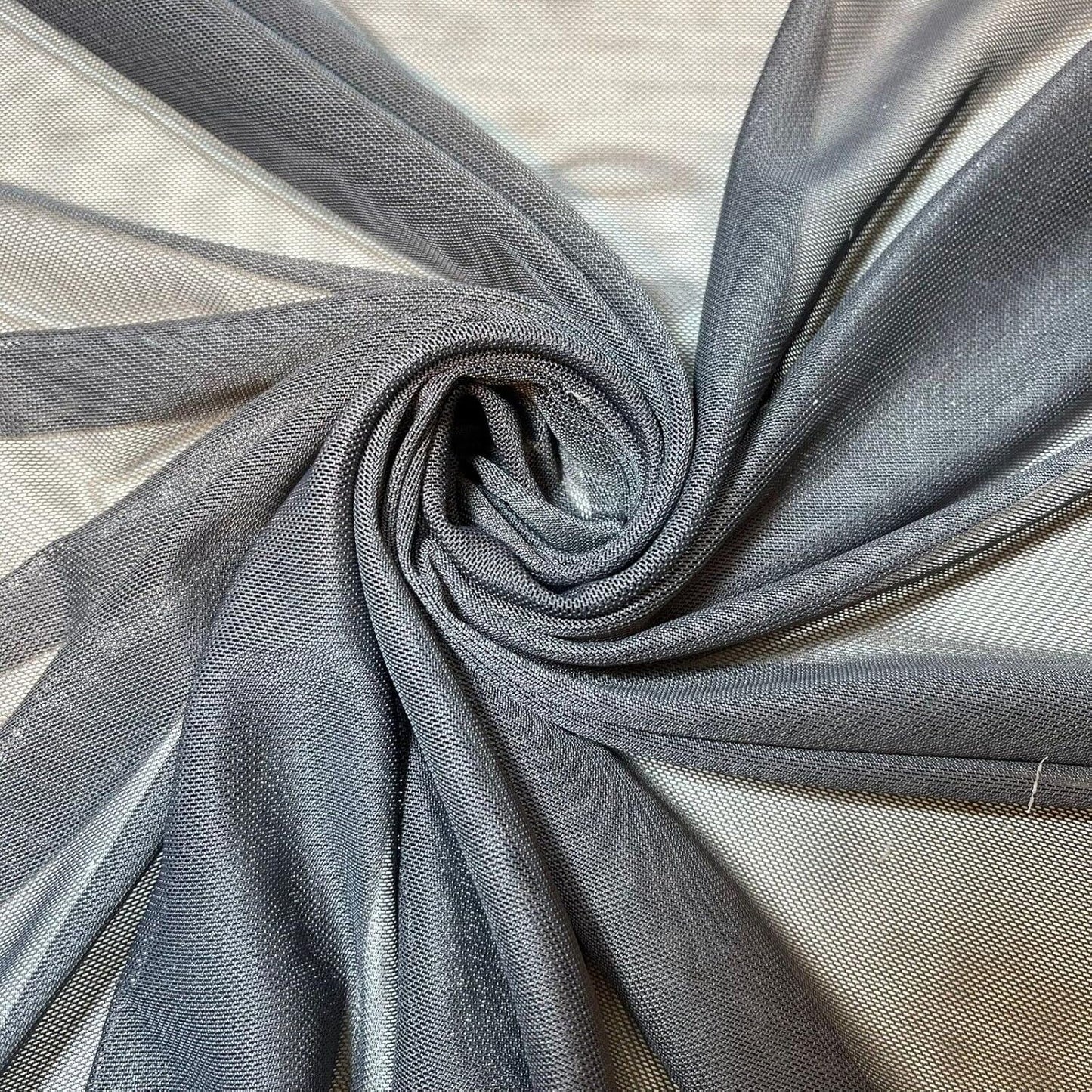 Premium Power Net Fabric | 58" (147cm) Wide 2-Way Stretch Mesh Sheer Lining & Dress Material – Sold by the Metre