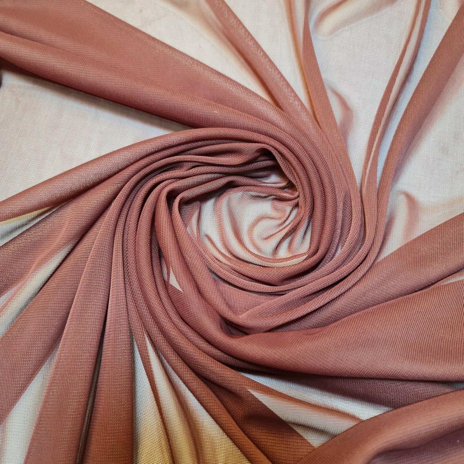 Premium Power Net Fabric | 58" (147cm) Wide 2-Way Stretch Mesh Sheer Lining & Dress Material – Sold by the Metre