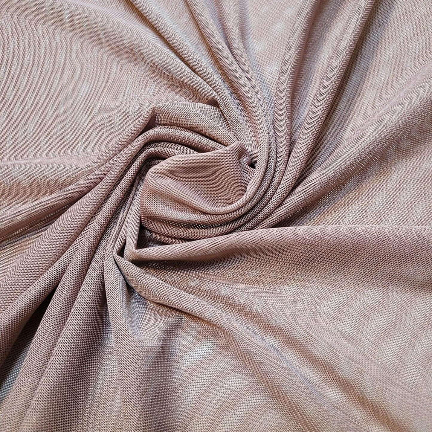 Premium Power Net Fabric | 58" (147cm) Wide 2-Way Stretch Mesh Sheer Lining & Dress Material – Sold by the Metre