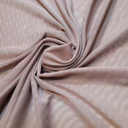 Premium Power Net Fabric | 58" (147cm) Wide 2-Way Stretch Mesh Sheer Lining & Dress Material – Sold by the Metre