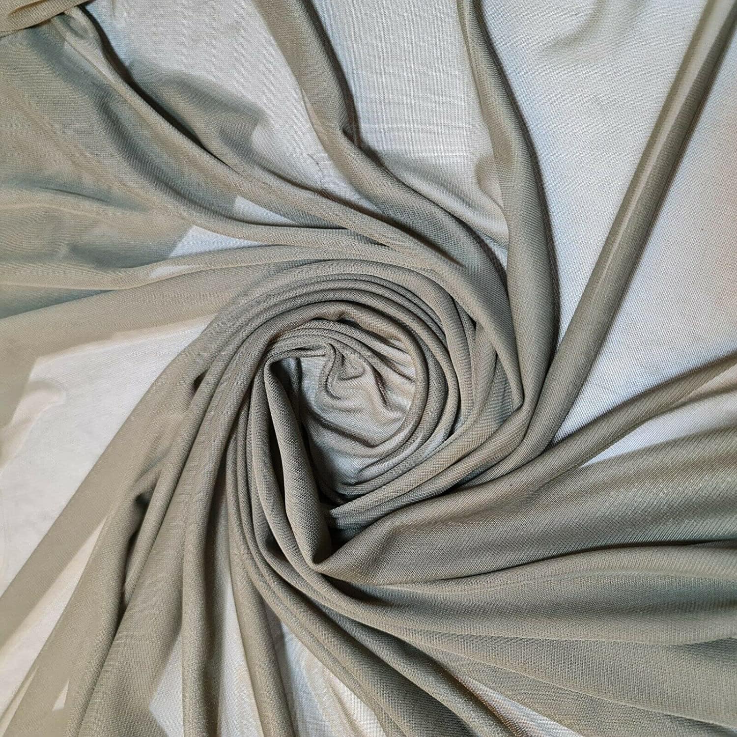 Premium Power Net Fabric | 58" (147cm) Wide 2-Way Stretch Mesh Sheer Lining & Dress Material – Sold by the Metre