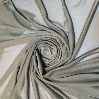 Premium Power Net Fabric | 58" (147cm) Wide 2-Way Stretch Mesh Sheer Lining & Dress Material – Sold by the Metre