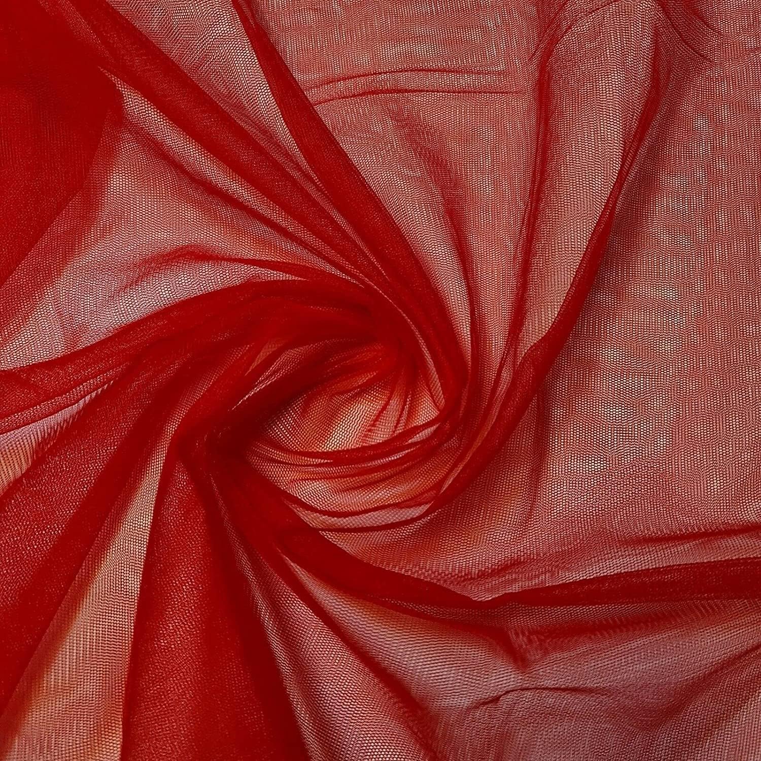 Premium Power Net Fabric | 58" (147cm) Wide 2-Way Stretch Mesh Sheer Lining & Dress Material – Sold by the Metre