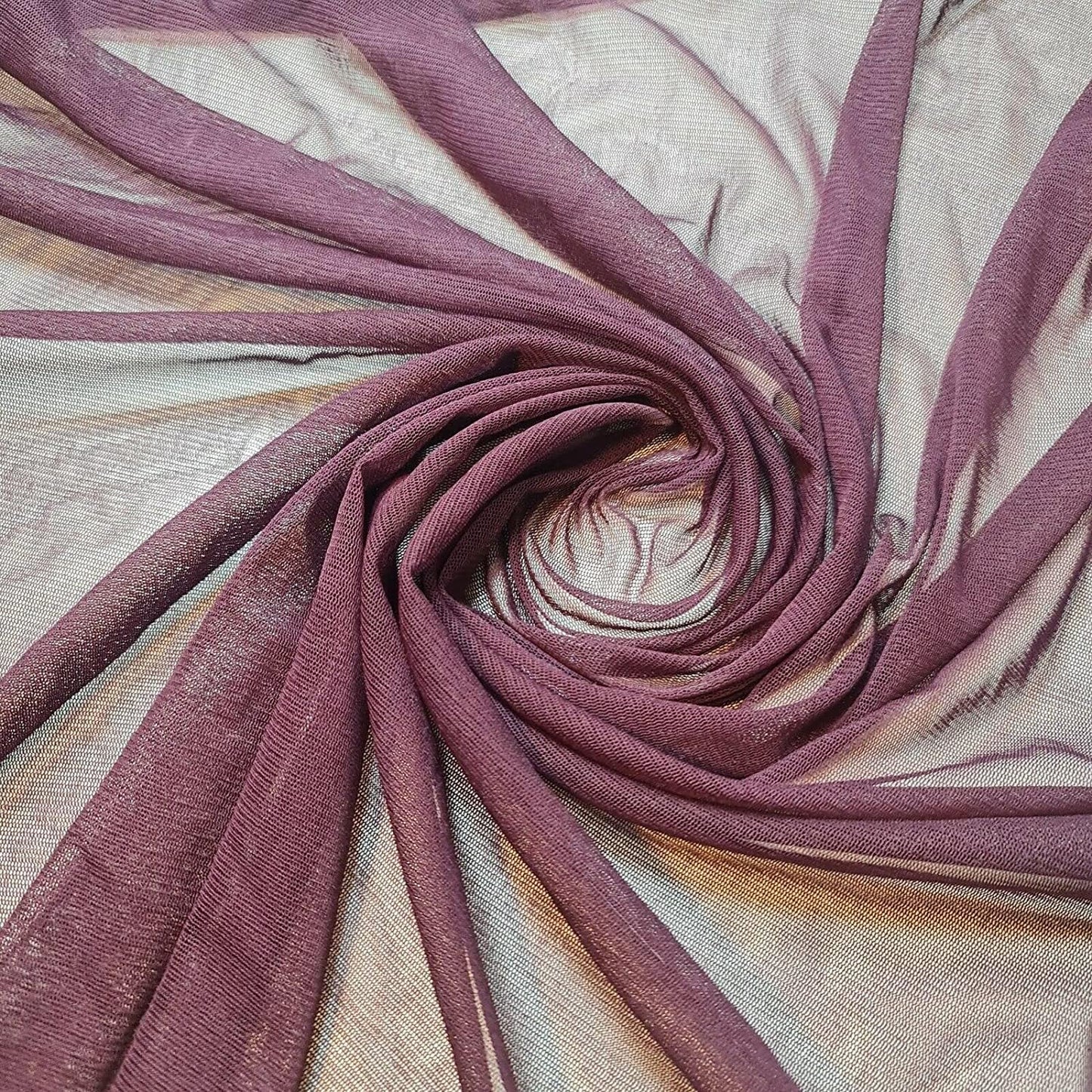 Premium Power Net Fabric | 58" (147cm) Wide 2-Way Stretch Mesh Sheer Lining & Dress Material – Sold by the Metre