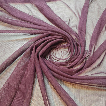 Premium Power Net Fabric | 58" (147cm) Wide 2-Way Stretch Mesh Sheer Lining & Dress Material – Sold by the Metre