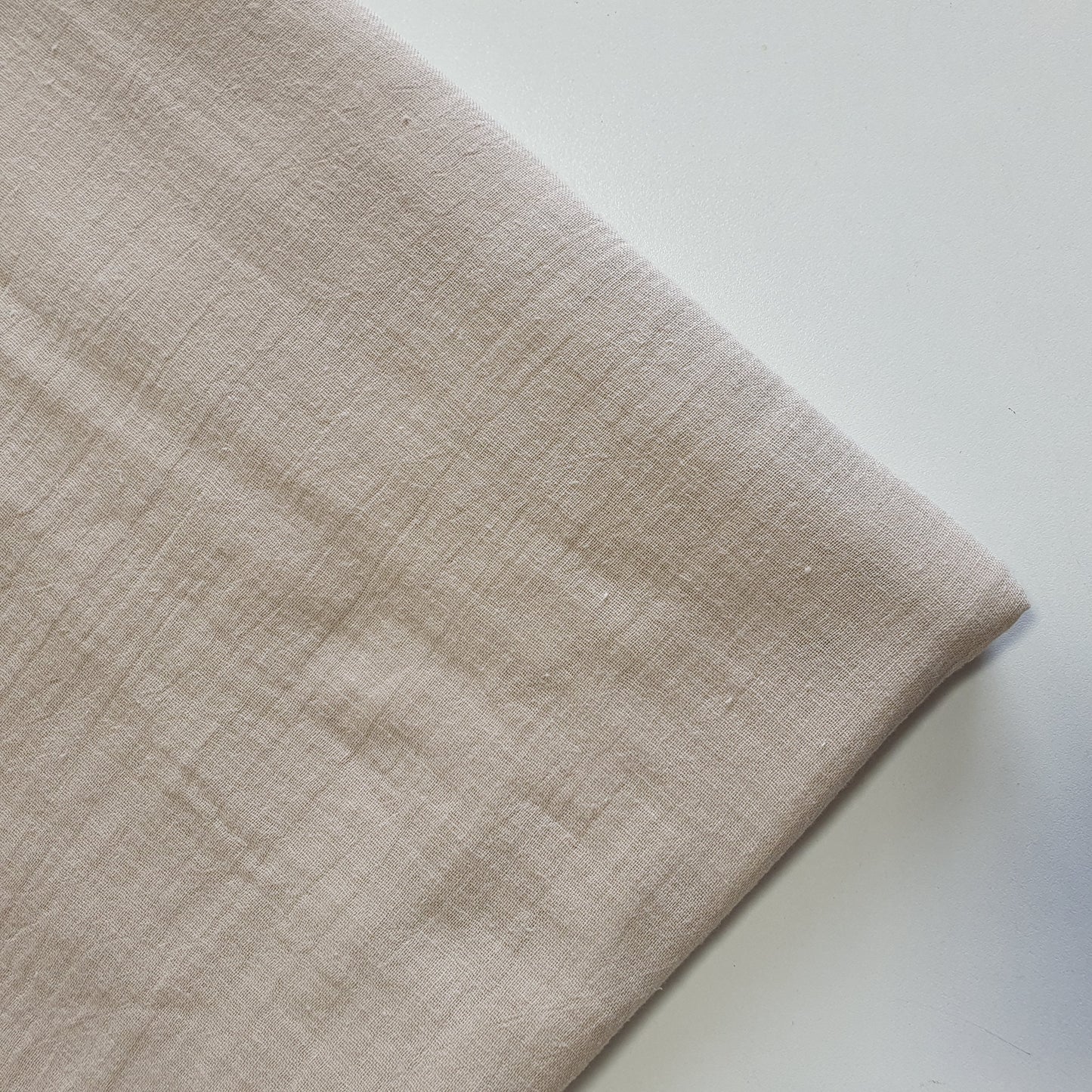 Double Gauze 100% Cotton Fabric – 58" Wide Soft Muslin Material for Dresses, Baby Clothes & Crafts