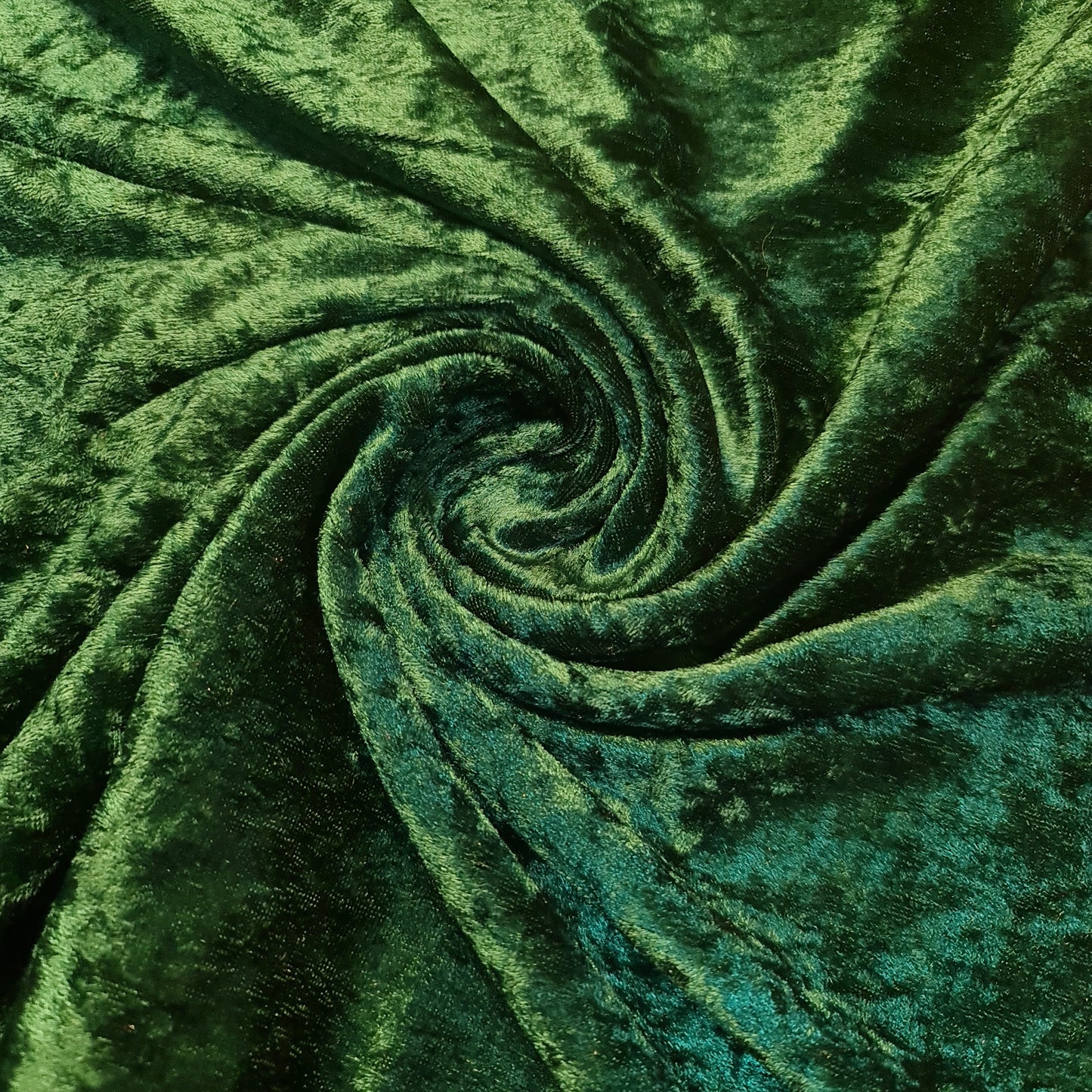 Crushed Velvet Stretch Velour Fabric – 58" Wide Plain Solid Colours Premium Material for Dresses, Crafts Projects