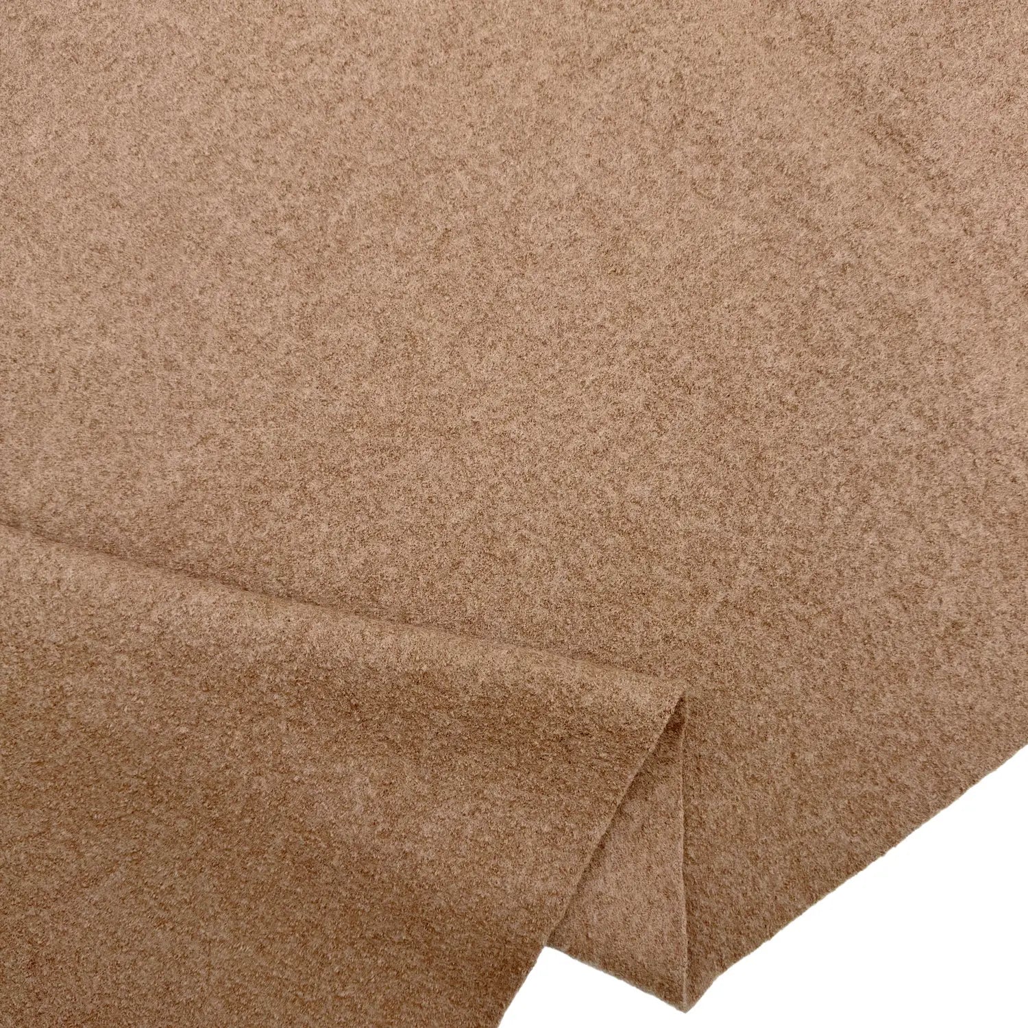 100% Boiled Wool Fabric | Heavyweight 380gsm 56" (142cm) Wide Plain Wool Dressmaking & Craft Material – Sold by the Meter