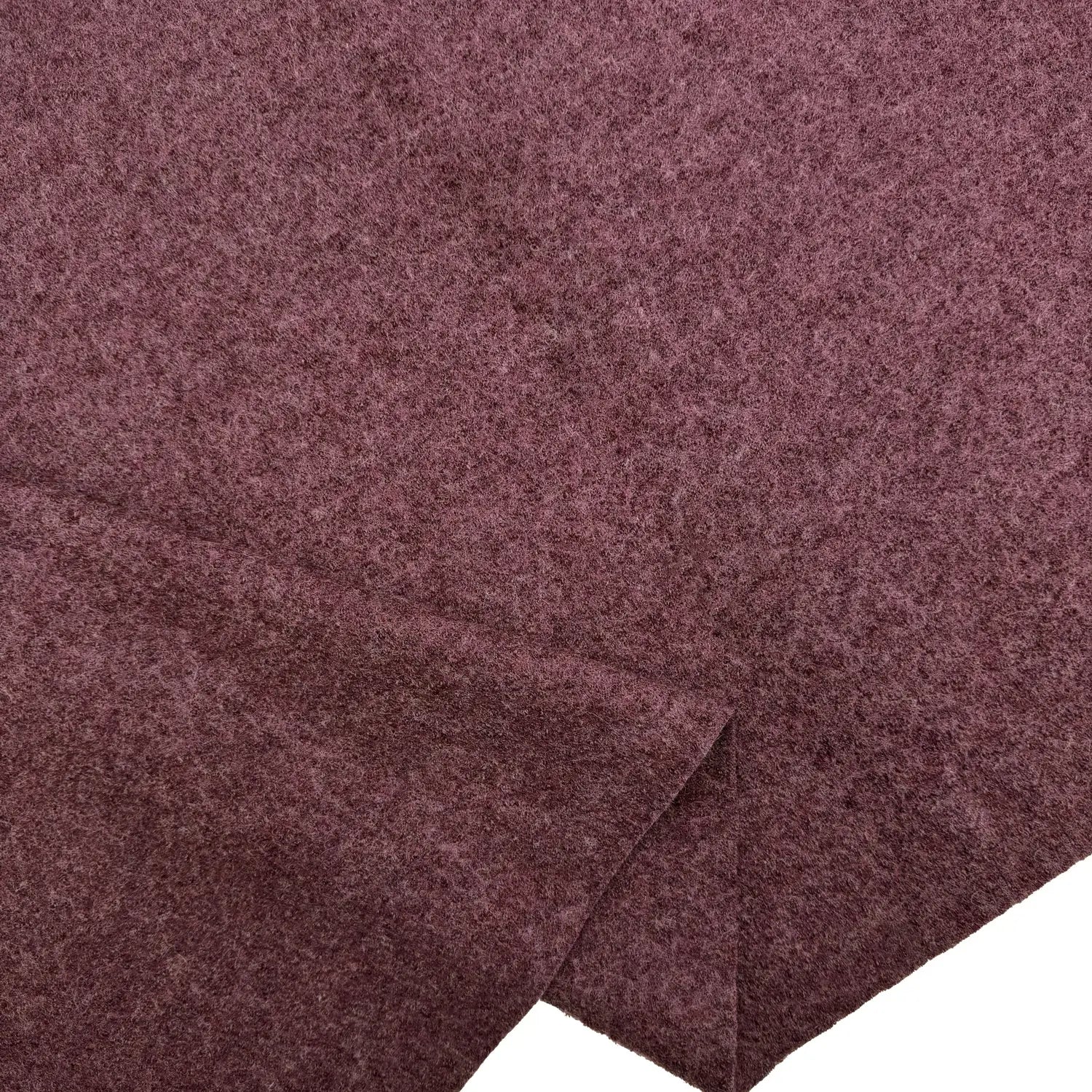 100% Boiled Wool Fabric | Heavyweight 380gsm 56" (142cm) Wide Plain Wool Dressmaking & Craft Material – Sold by the Meter