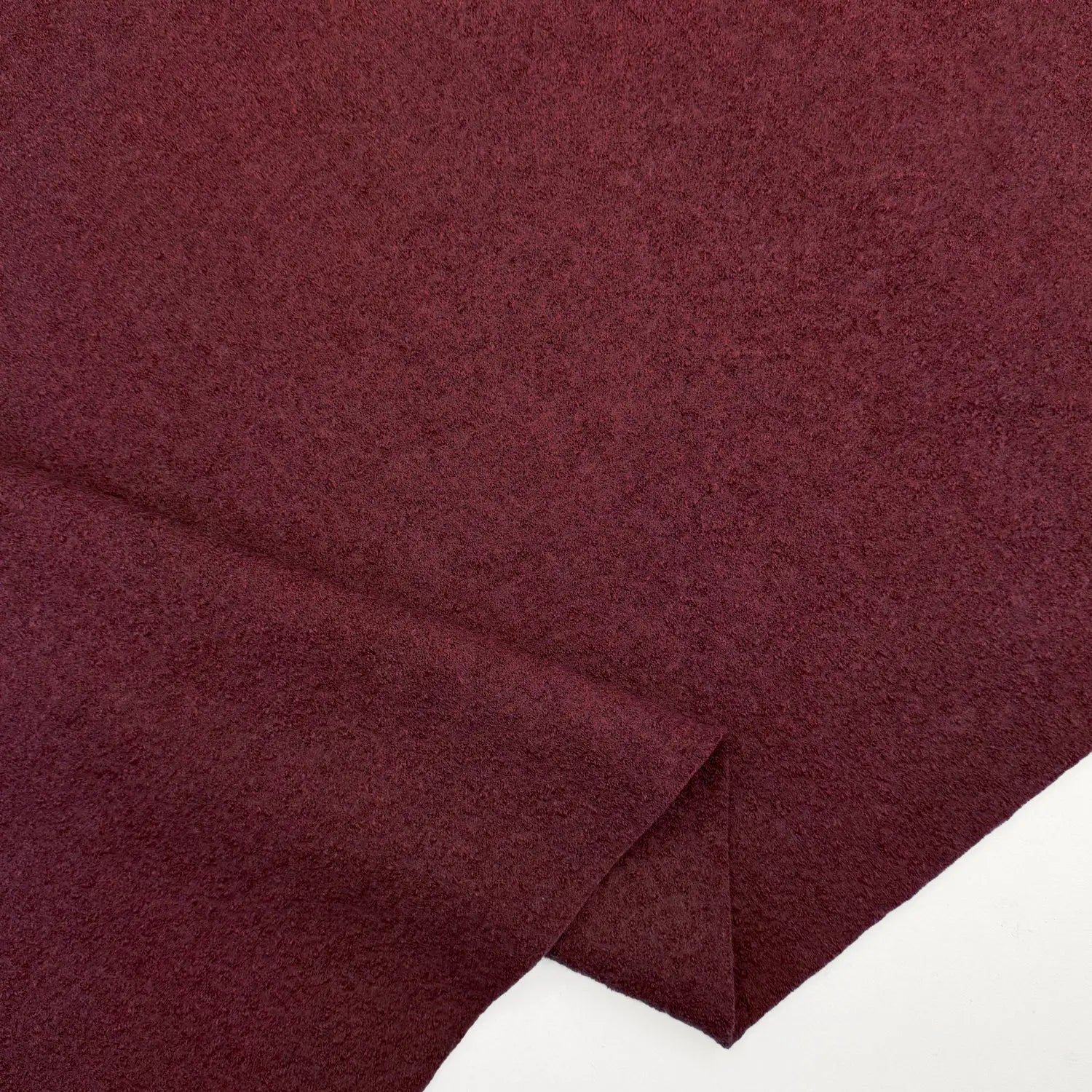 100% Boiled Wool Fabric | Heavyweight 380gsm 56" (142cm) Wide Plain Wool Dressmaking & Craft Material – Sold by the Meter