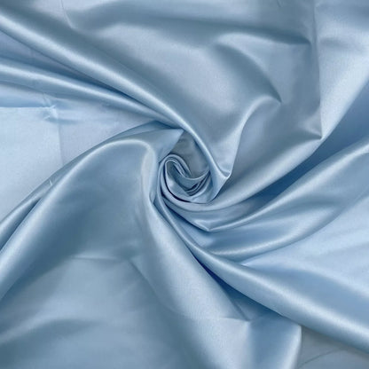 Dull Duchess Satin Fabric – 58" Wide Crepe Back Bridal & Prom Dress Material by the Metre