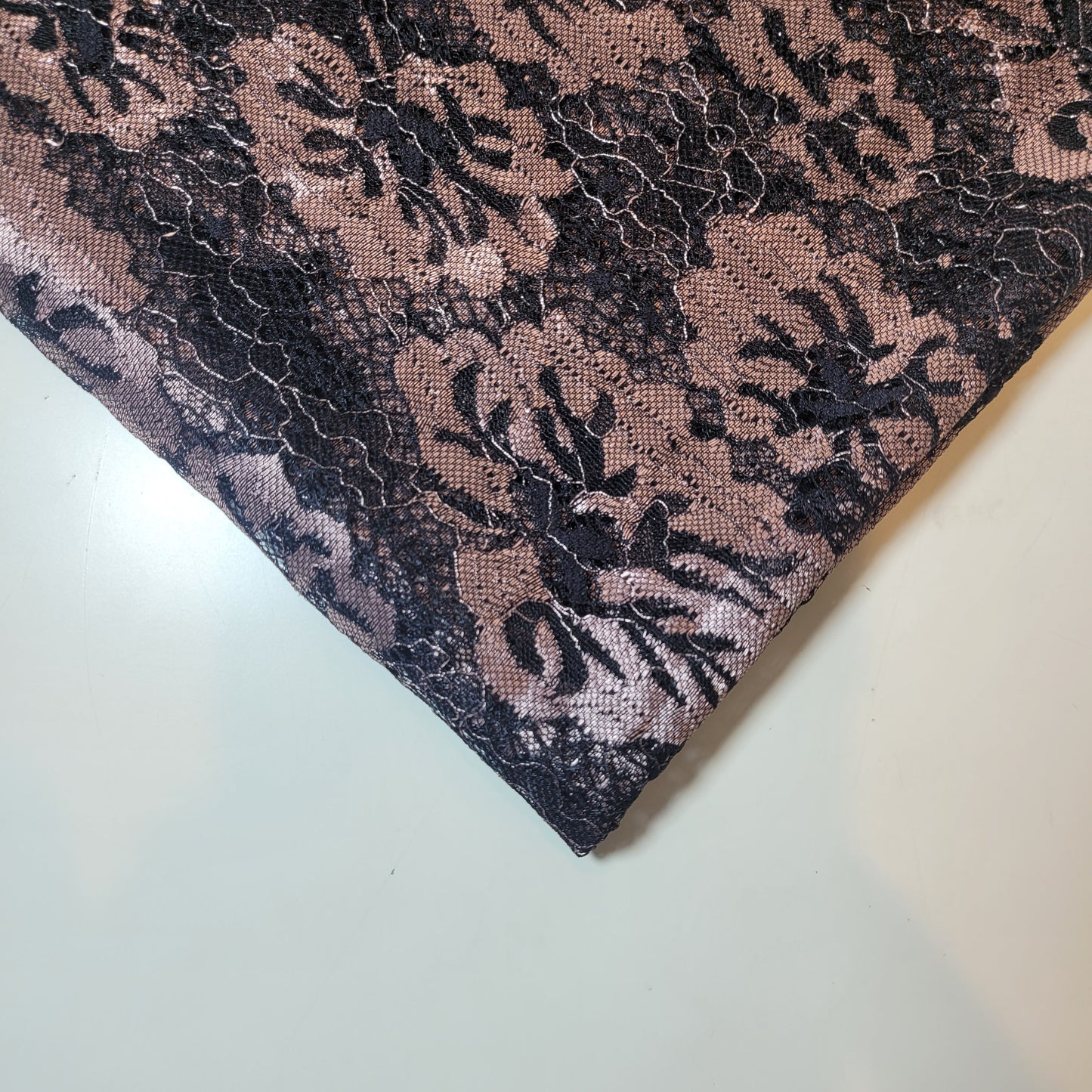 Budget Floral Lace Fabric – Soft Elegant Designer Dress & Craft Material, 58" Wide