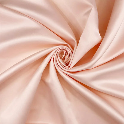 Dull Duchess Satin Fabric – 58" Wide Crepe Back Bridal & Prom Dress Material by the Metre