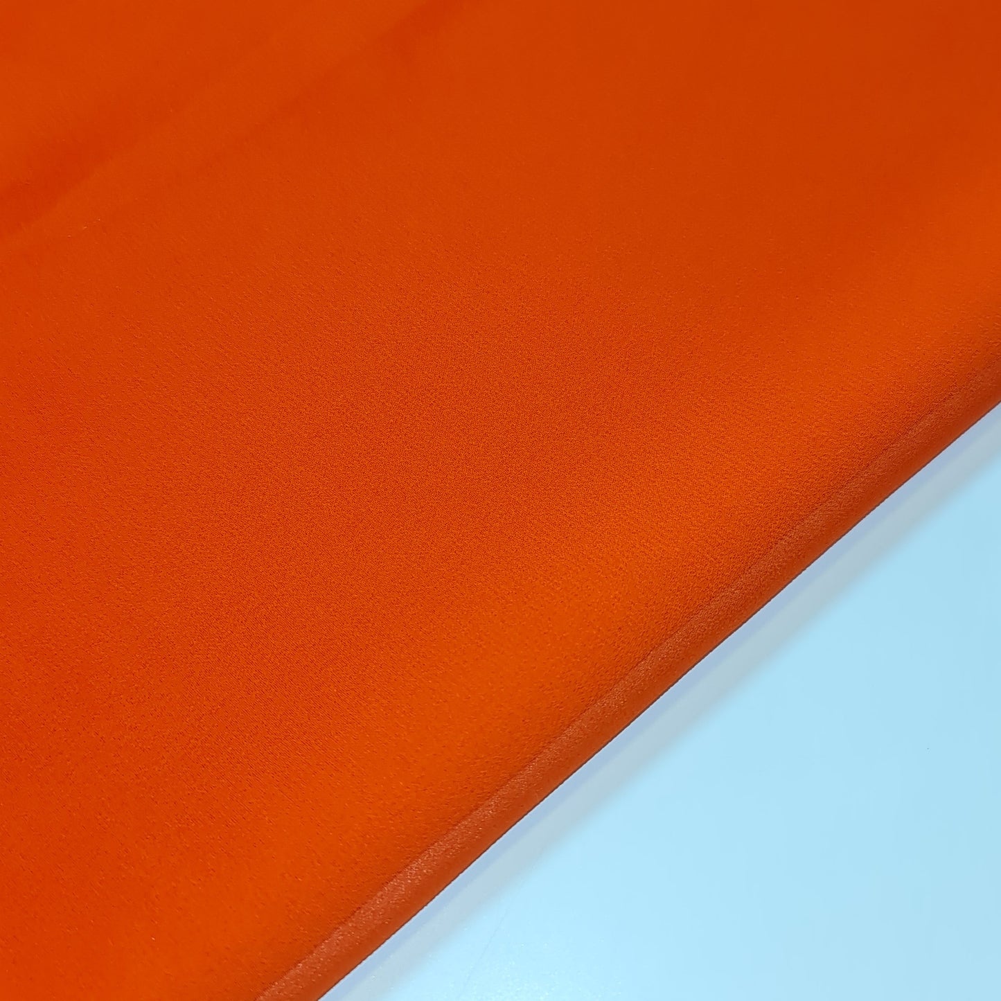 Sheer Poly Crepe Chiffon Fabric – Semi-Transparent, Lightweight 44" Wide for Dress, Draping & Craft