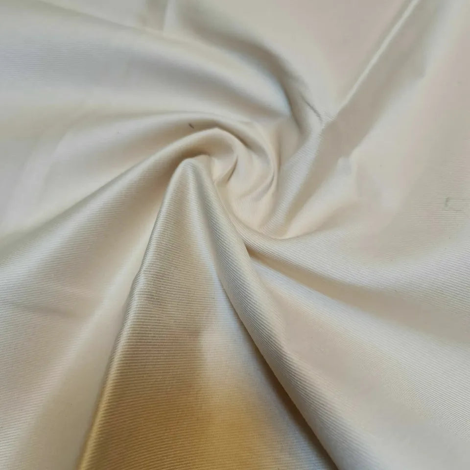 Plain Thick 100% Cotton Drill Fabric – 58" Wide Workwear, Dress, Twill & Craft Material – Sold by the Meter