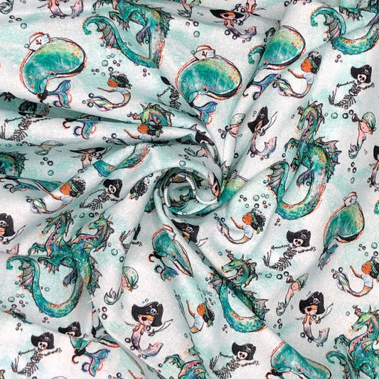 Merboys Digital Printed 100% Cotton Fabric | 150gsm 55" (140cm) Wide | OEKO-TEX® Standard 100 Certified – Sold by the Metre