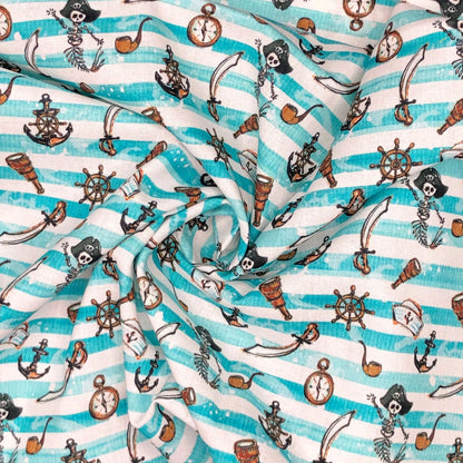 Merboys Digital Printed 100% Cotton Fabric | 150gsm 55" (140cm) Wide | OEKO-TEX® Standard 100 Certified – Sold by the Metre