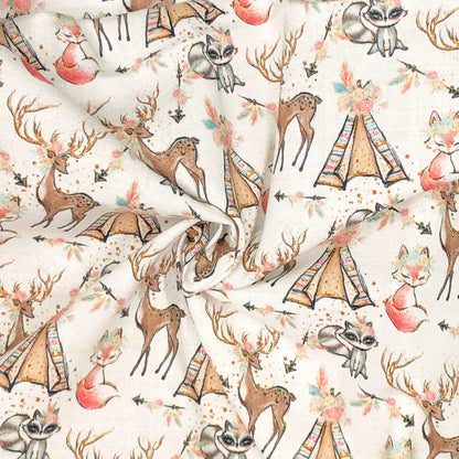 Digital Printed 100% Cotton Fabric | 150gsm 55" (140cm) Wide OEKO-TEX® Standard 100 Certified – Sold by the Meter