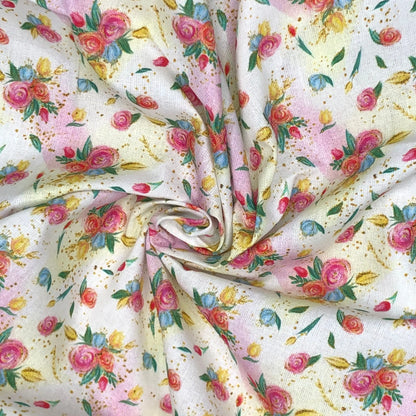 Digital Printed 100% Cotton Fabric | 150gsm 55" (140cm) Wide OEKO-TEX® Standard 100 Certified – Sold by the Meter