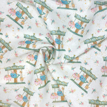 Digital Printed 100% Cotton Fabric | 150gsm 55" (140cm) Wide OEKO-TEX® Standard 100 Certified – Sold by the Meter