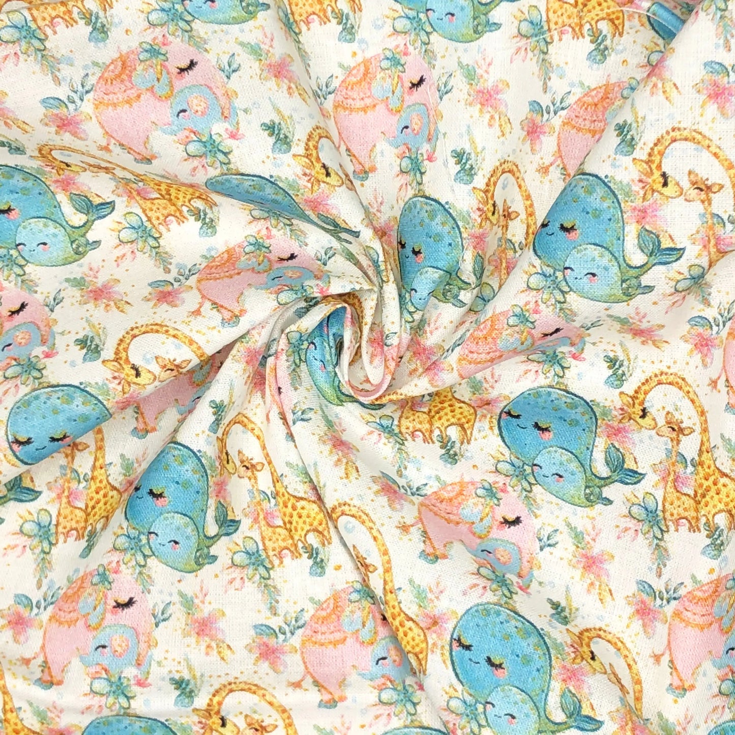 Digital Printed 100% Cotton Fabric | 150gsm 55" (140cm) Wide OEKO-TEX® Standard 100 Certified – Sold by the Meter