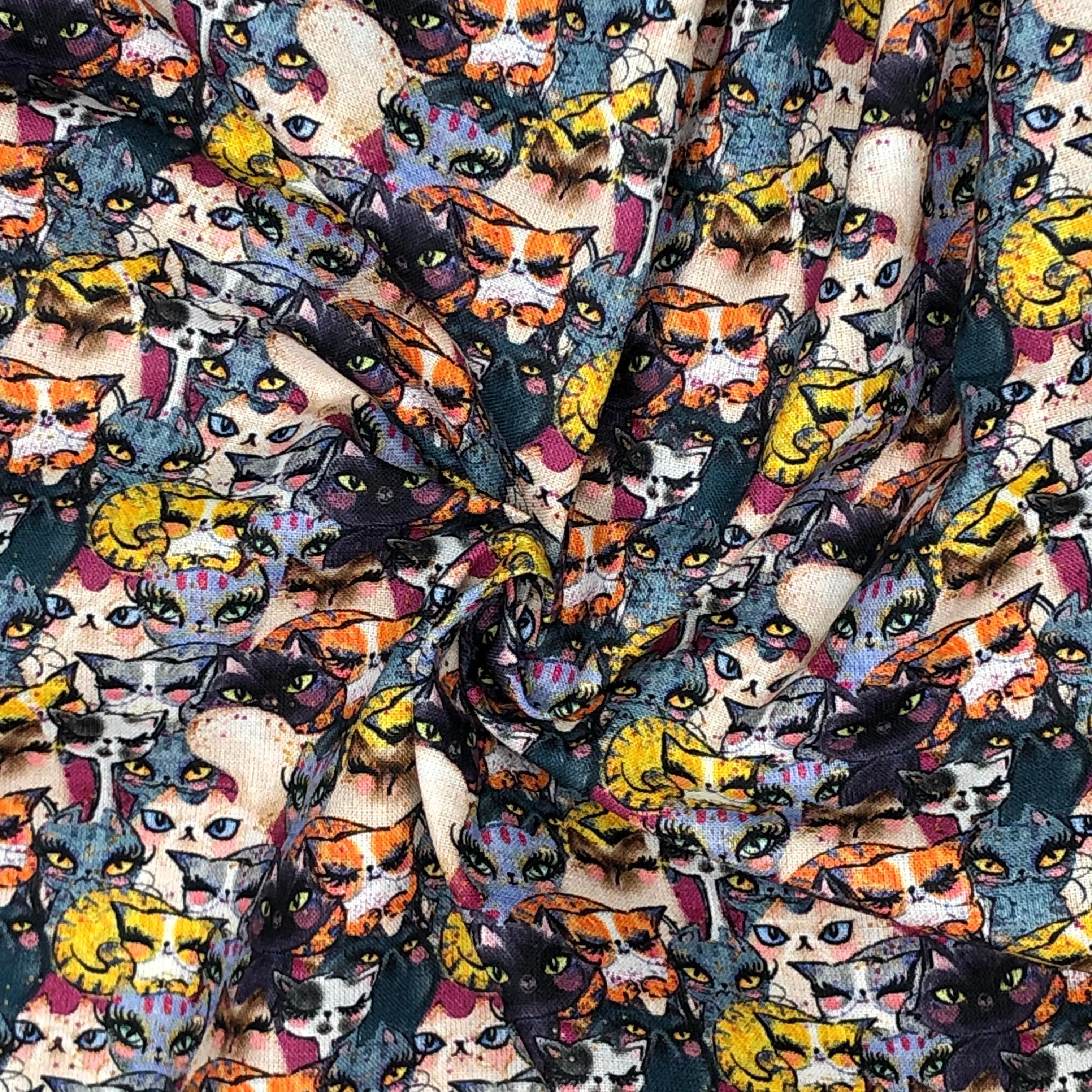 Digital Printed 100% Cotton Fabric | 150gsm 55