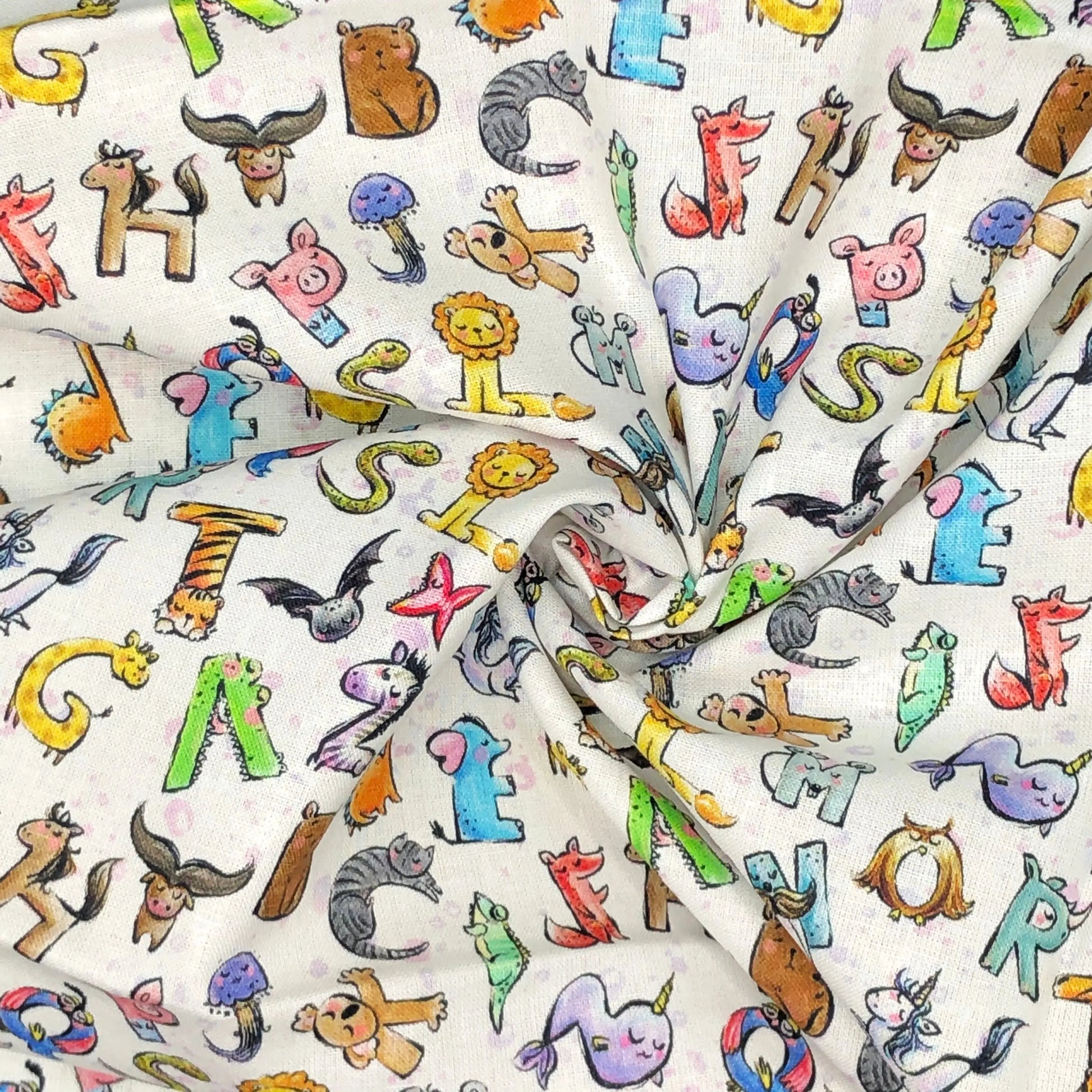 Digital Printed 100% Cotton Fabric | 150gsm 55" (140cm) Wide OEKO-TEX® Standard 100 Certified – Sold by the Meter