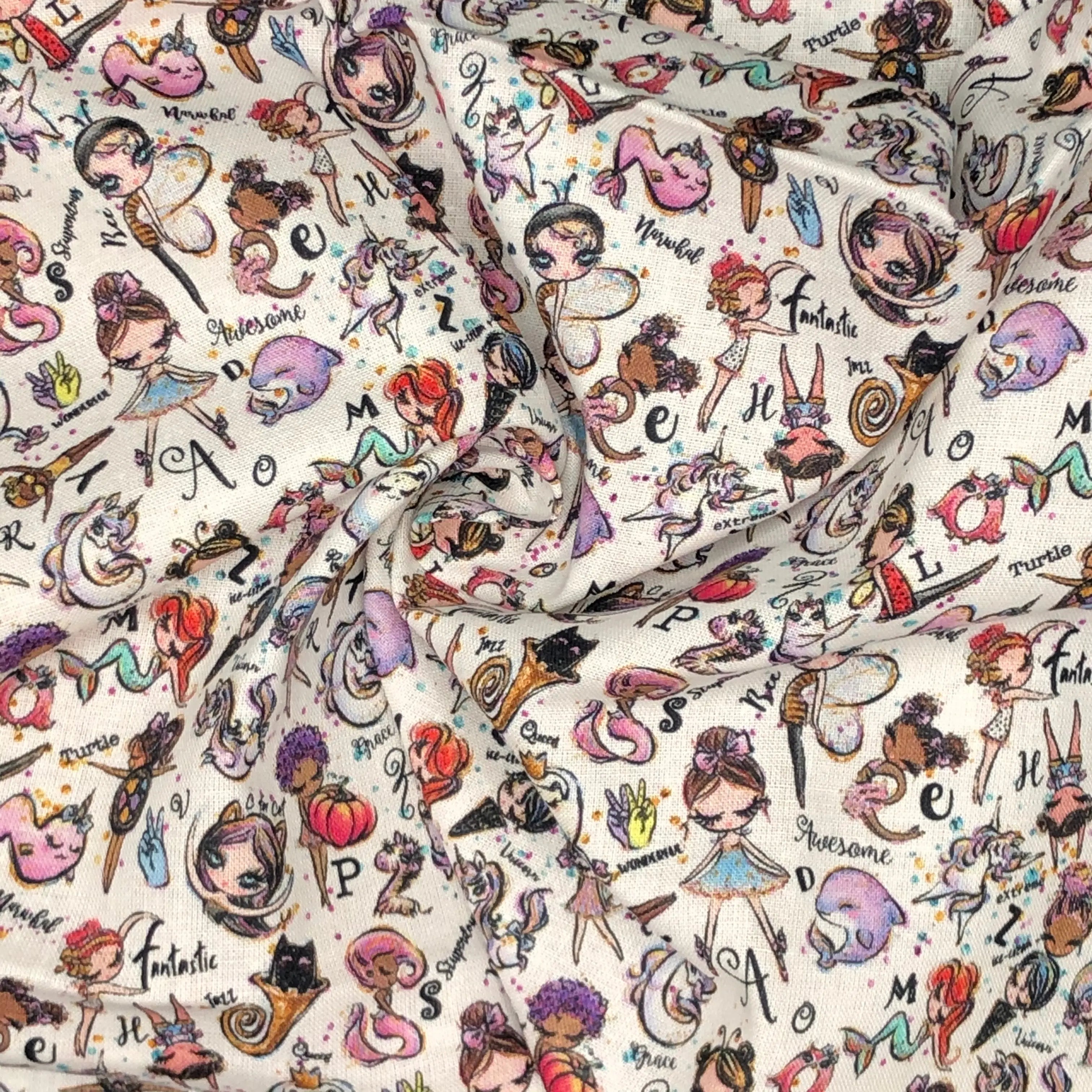 Digital Printed 100% Cotton Fabric | 150gsm 55