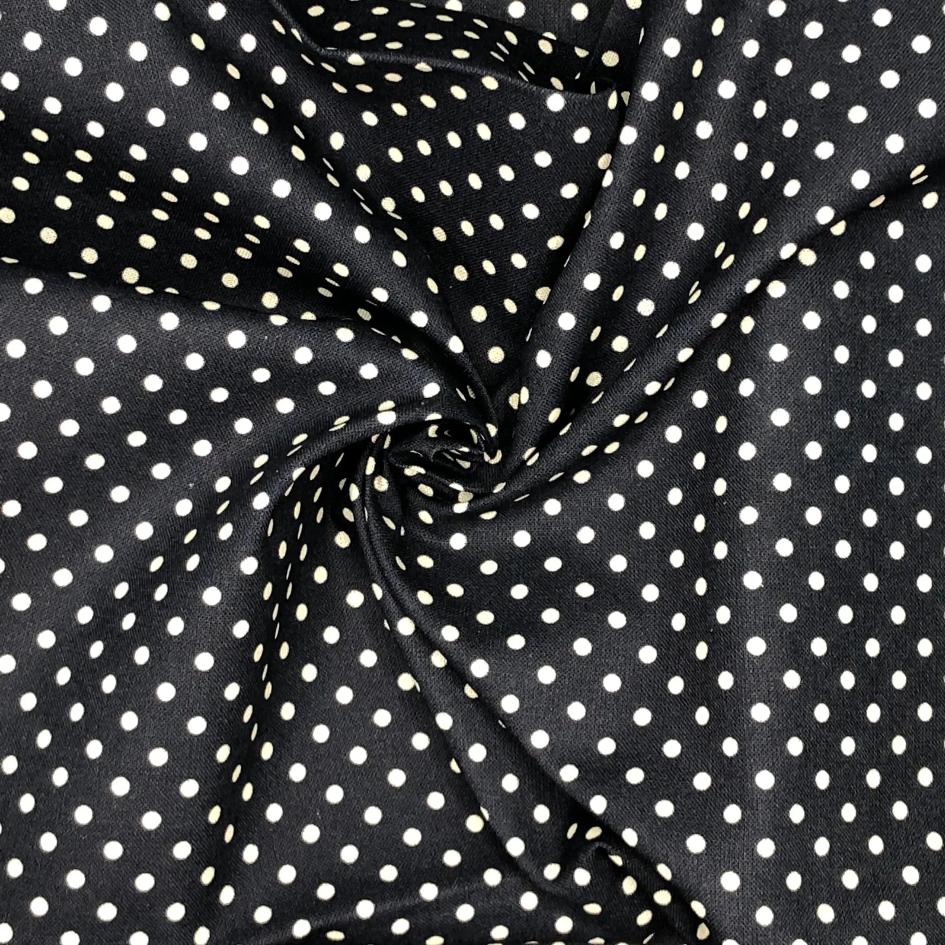 Polka Dot & Sweet Pea Dot Digital Printed 100% Cotton Fabric on Coloured Bases | 150gsm 55