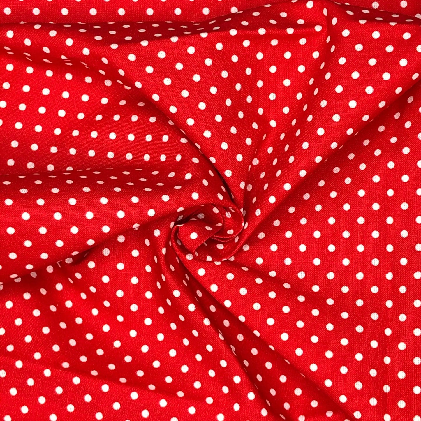 Polka Dot & Sweet Pea Dot Digital Printed 100% Cotton Fabric on Coloured Bases | 150gsm 55" (140cm) Wide | OEKO-TEX® Standard 100 Certified – Sold by the Metre