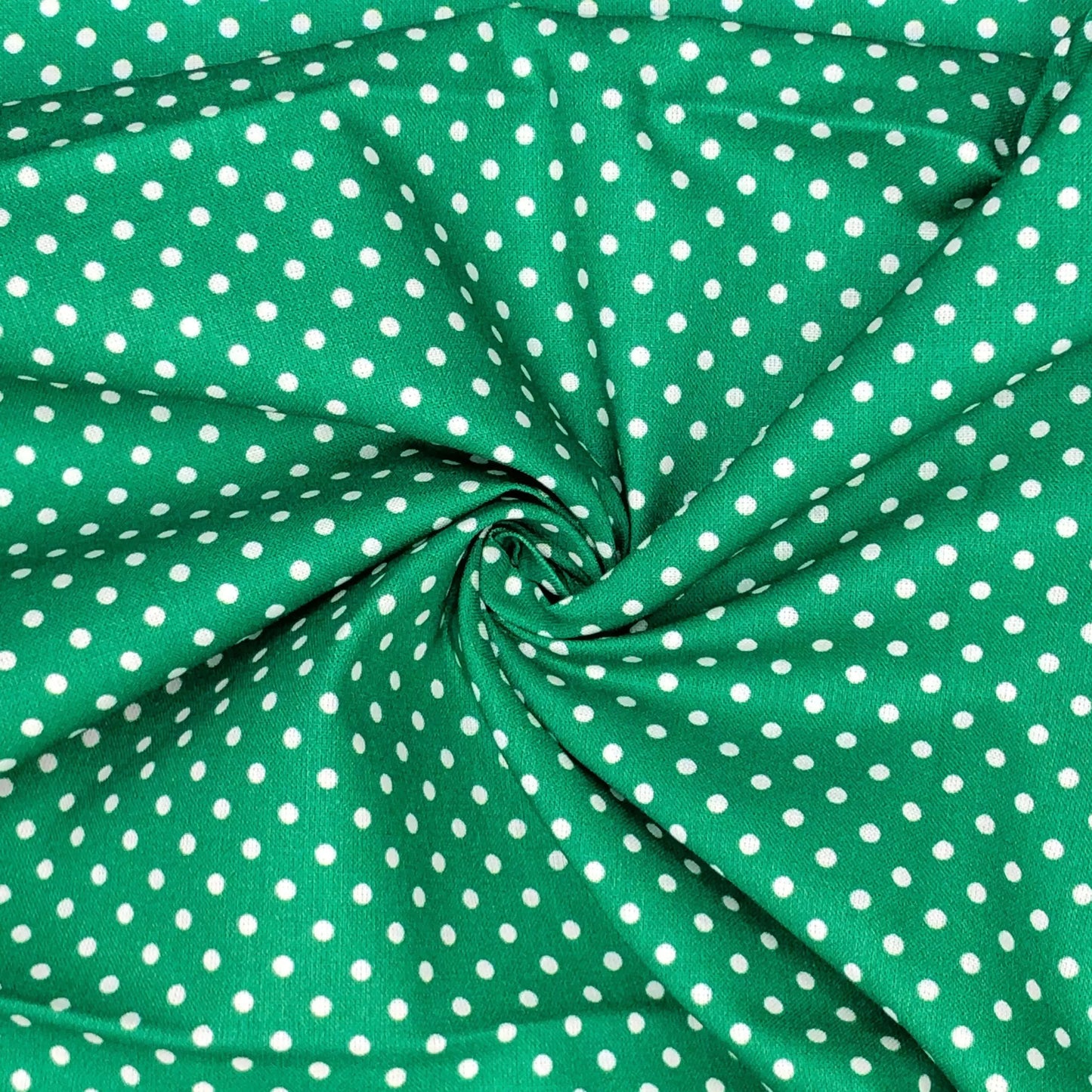 Polka Dot & Sweet Pea Dot Digital Printed 100% Cotton Fabric on Coloured Bases | 150gsm 55" (140cm) Wide | OEKO-TEX® Standard 100 Certified – Sold by the Metre