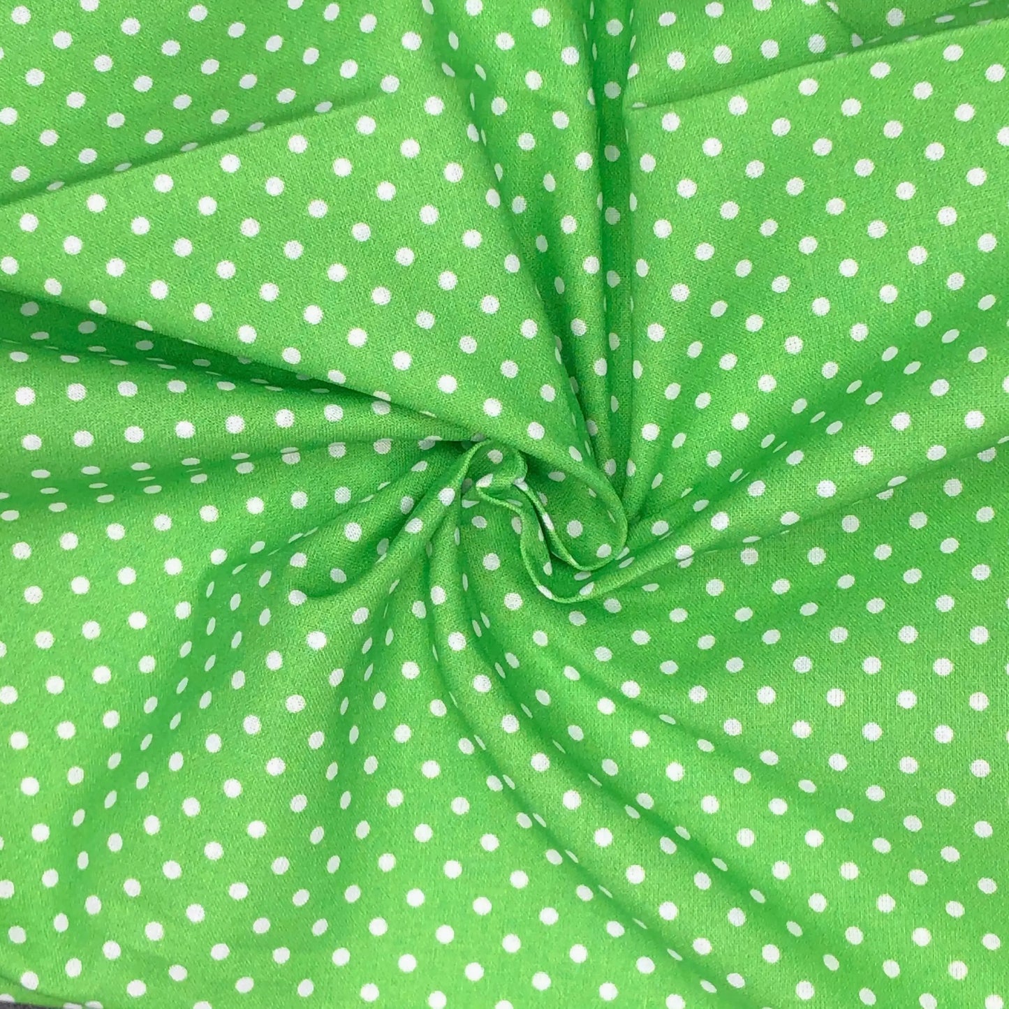 Polka Dot & Sweet Pea Dot Digital Printed 100% Cotton Fabric on Coloured Bases | 150gsm 55" (140cm) Wide | OEKO-TEX® Standard 100 Certified – Sold by the Metre