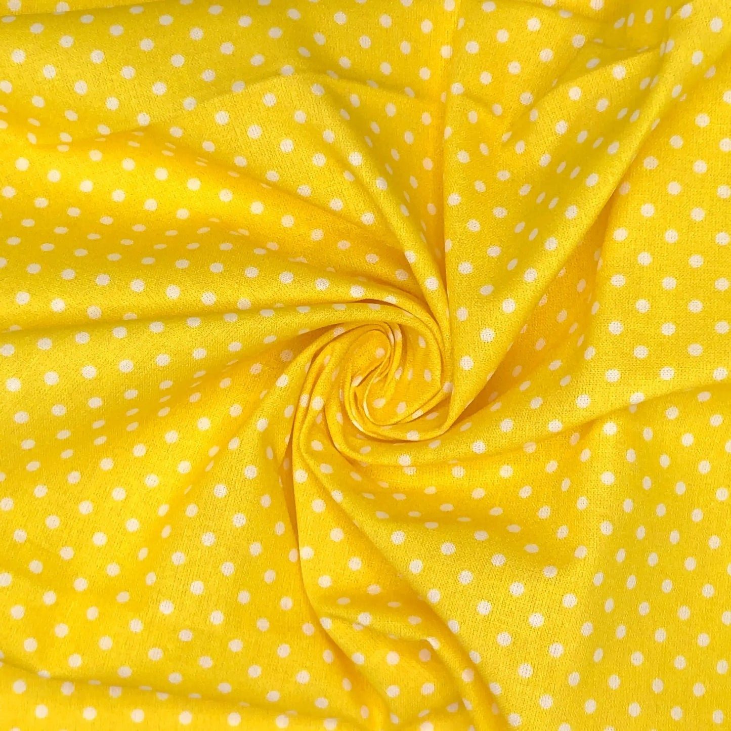 Polka Dot & Sweet Pea Dot Digital Printed 100% Cotton Fabric on Coloured Bases | 150gsm 55" (140cm) Wide | OEKO-TEX® Standard 100 Certified – Sold by the Metre