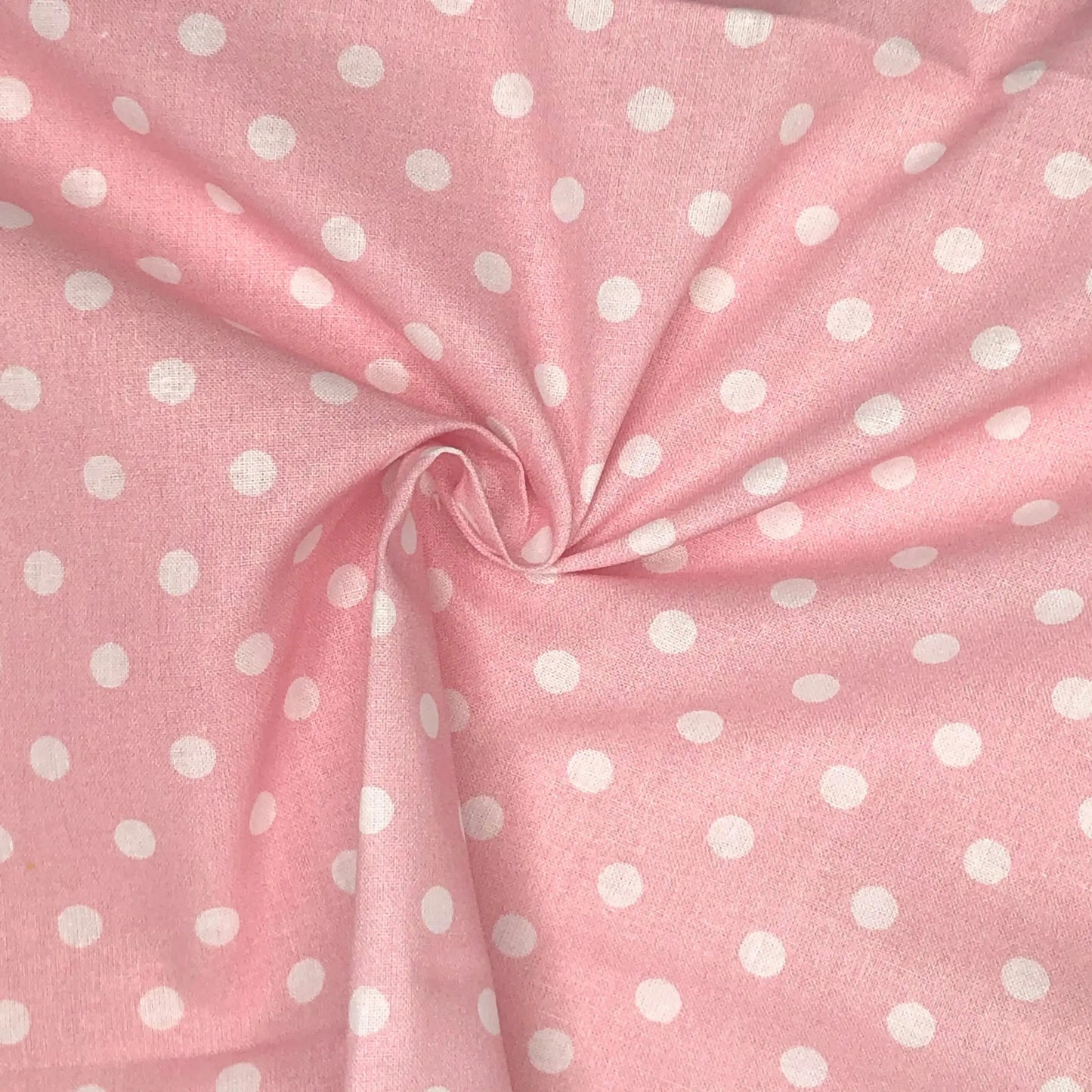 Polka Dot & Sweet Pea Dot Digital Printed 100% Cotton Fabric on Coloured Bases | 150gsm 55" (140cm) Wide | OEKO-TEX® Standard 100 Certified – Sold by the Metre