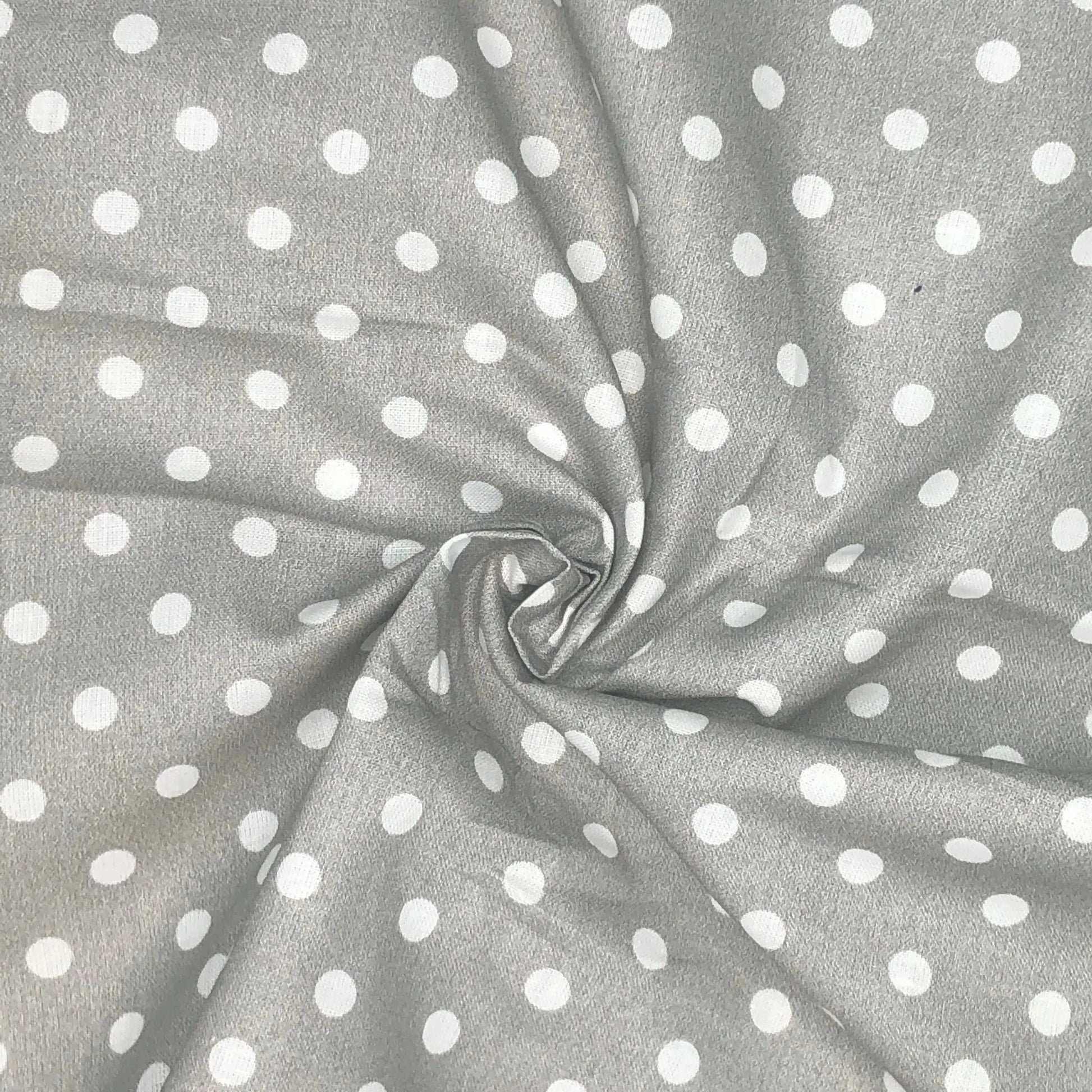 Polka Dot & Sweet Pea Dot Digital Printed 100% Cotton Fabric on Coloured Bases | 150gsm 55" (140cm) Wide | OEKO-TEX® Standard 100 Certified – Sold by the Metre