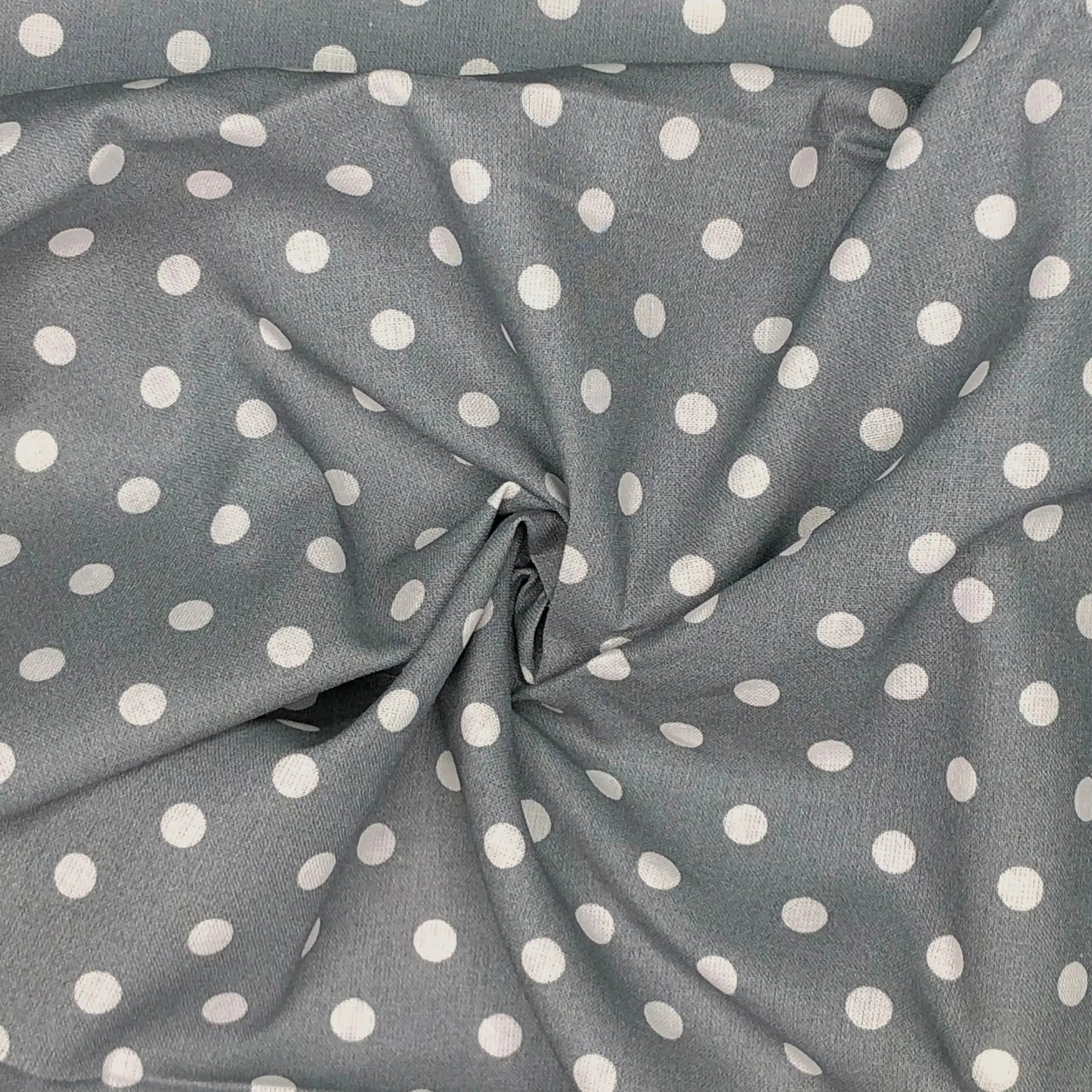 Polka Dot & Sweet Pea Dot Digital Printed 100% Cotton Fabric on Coloured Bases | 150gsm 55" (140cm) Wide | OEKO-TEX® Standard 100 Certified – Sold by the Metre
